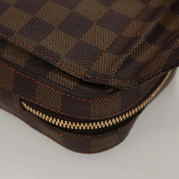 LOUIS VUITTON Damier Ebene Geronimos Shoulder Bag N51994 LV Auth mr1176 - Picture 4 of 16